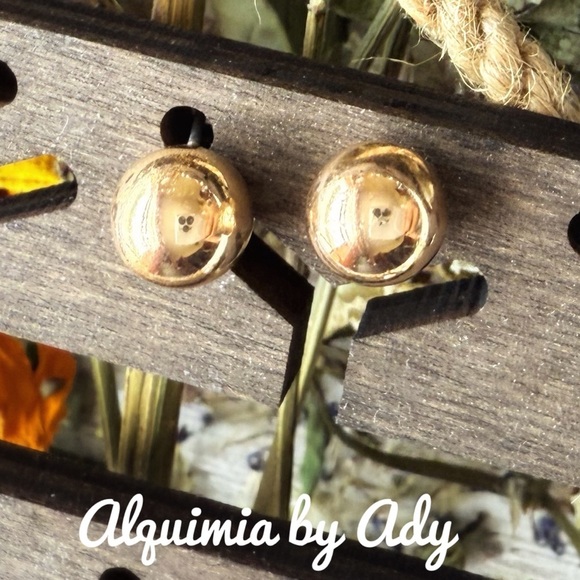 Alquimia Gold Earrings - Picture 1 of 1
